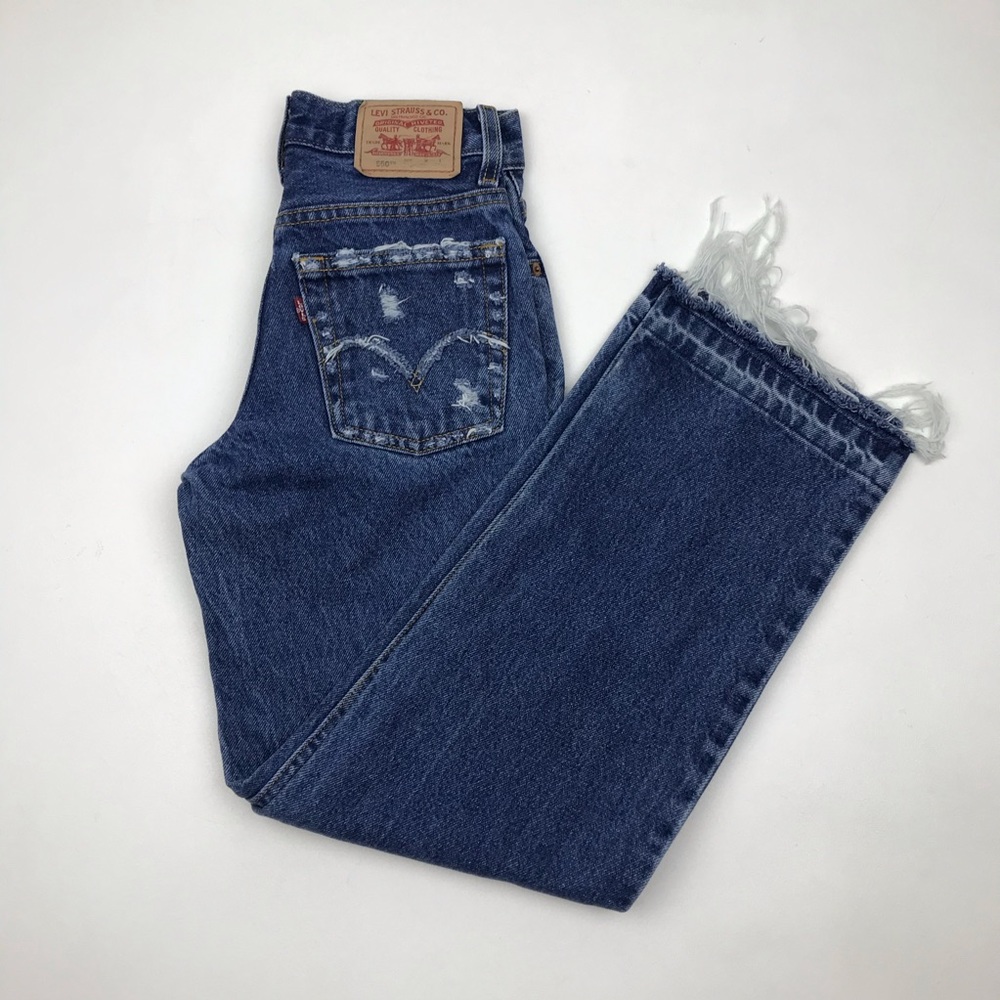 Vintage LEVI'S 550 Custom High Rise Jeans Size 23